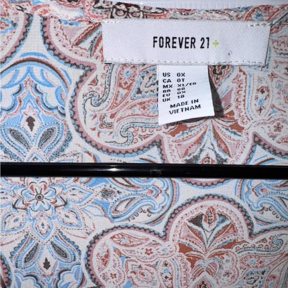 Forever 21 Paisley Print Blouse - Picture 5 of 8